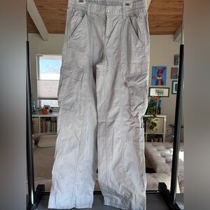 Divided Light Gray Cargo Pants for Women
